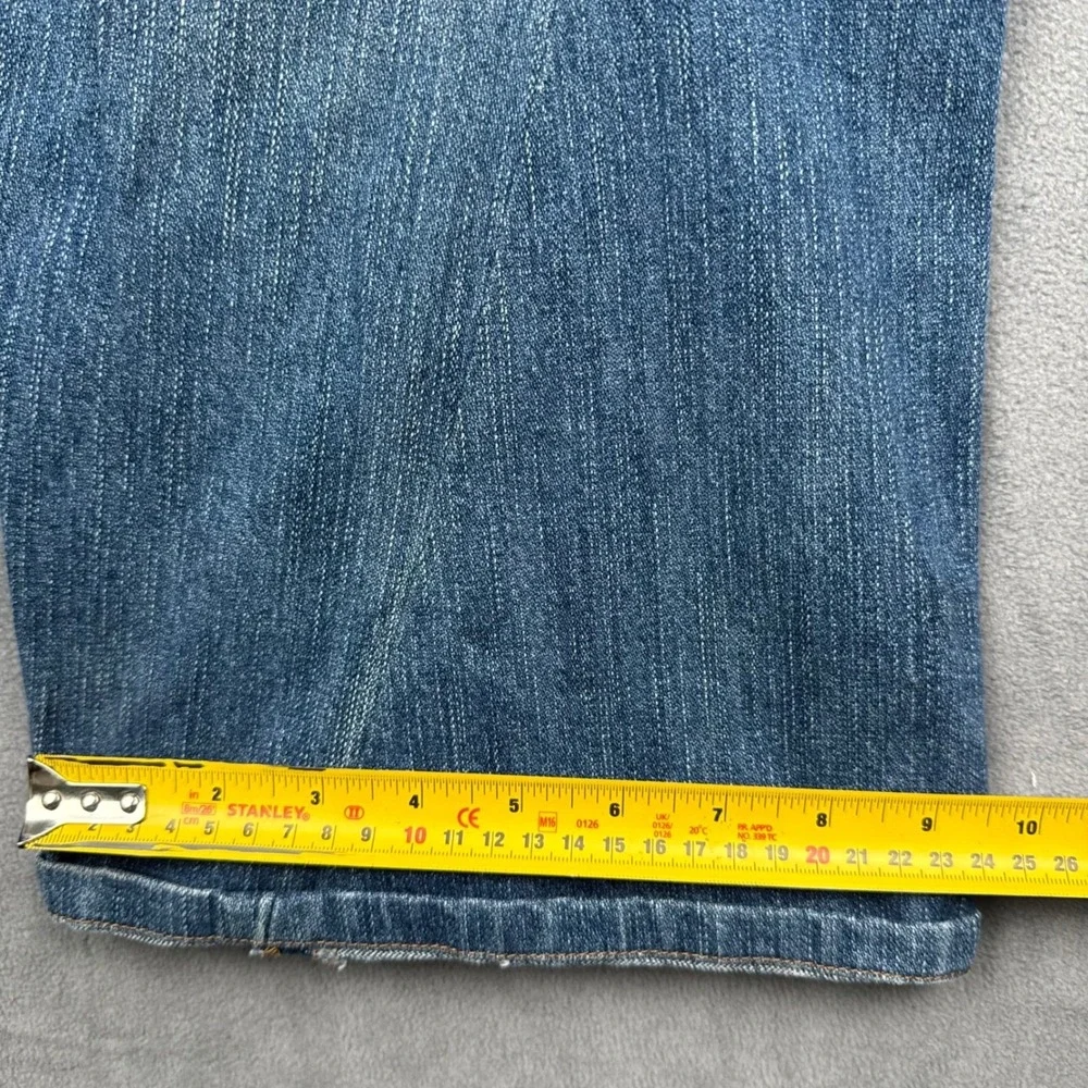 True Religion Joey Jeans Mens 34x36 World Tour Buddha‎ Embroidered Jeans Y2K USA